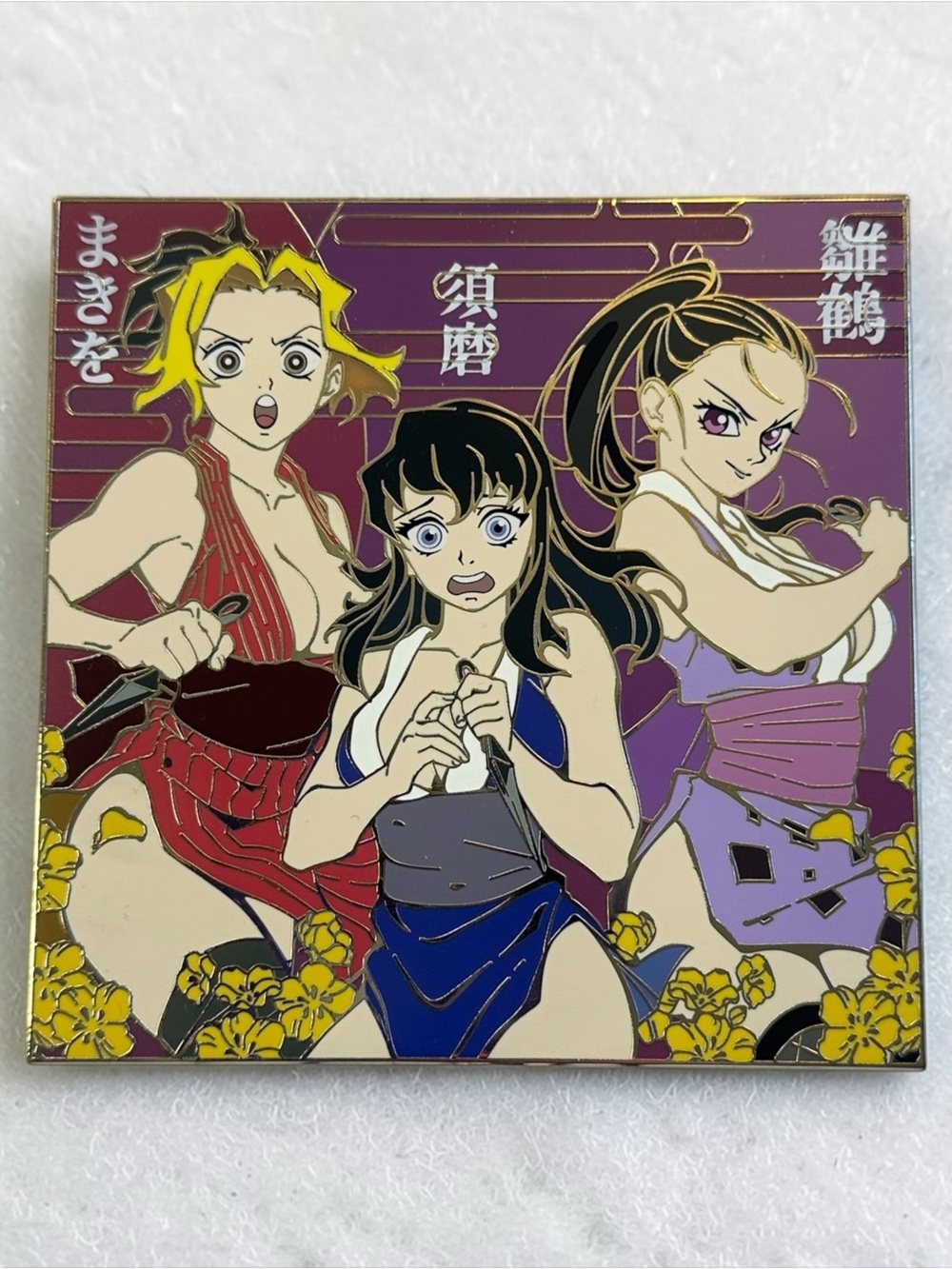 Demon Slayer: Kimetsu no Yaiba - Three Sisters Pin